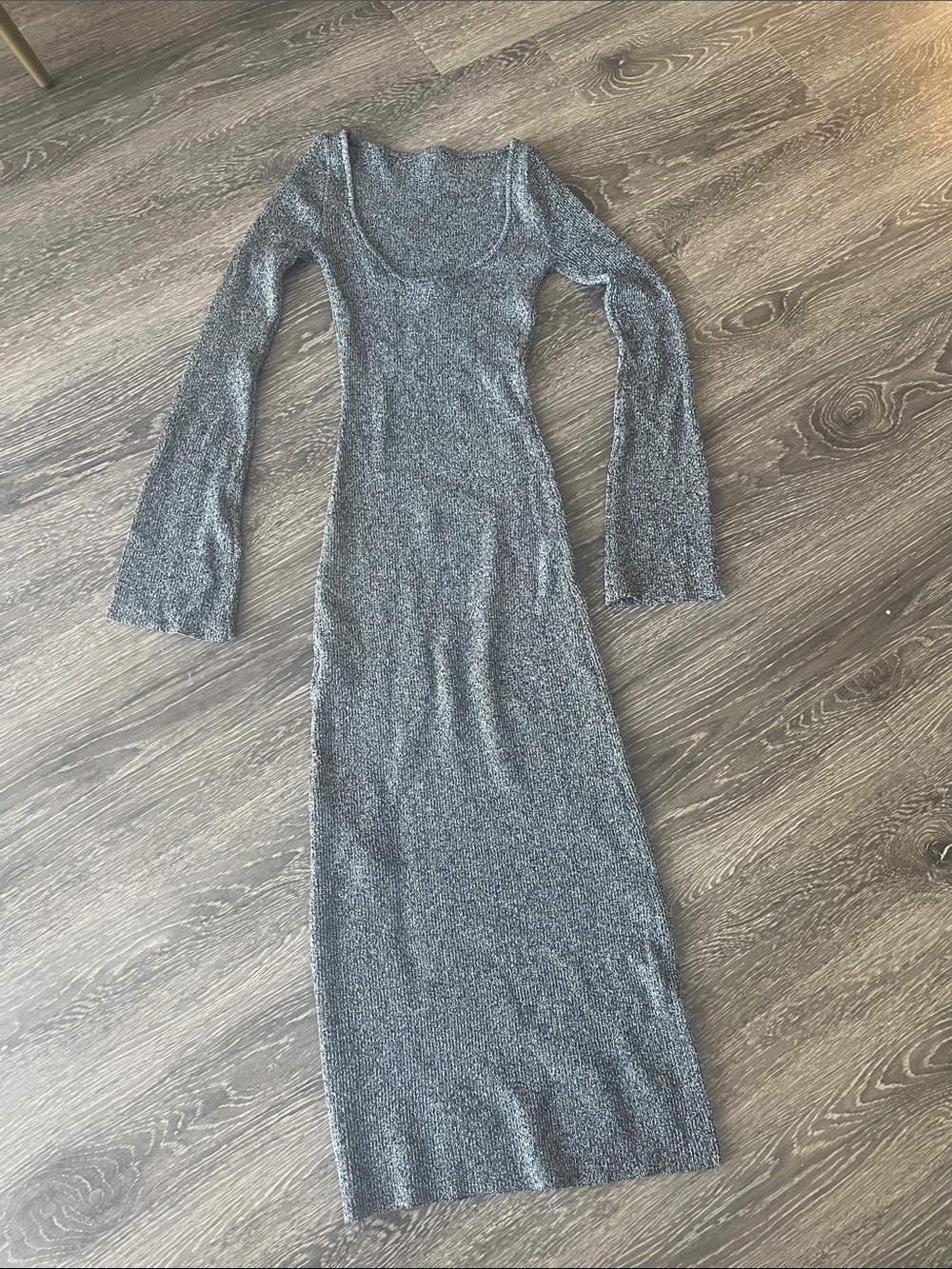 H&M sparkly knit sweater dress